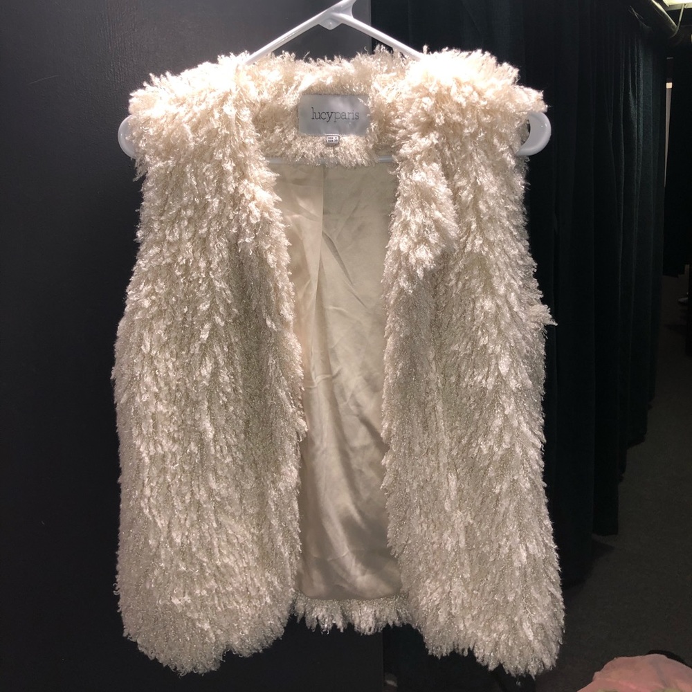 Cute shag vest!